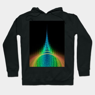 Gravitational ripples abstract (C047/4717) Hoodie